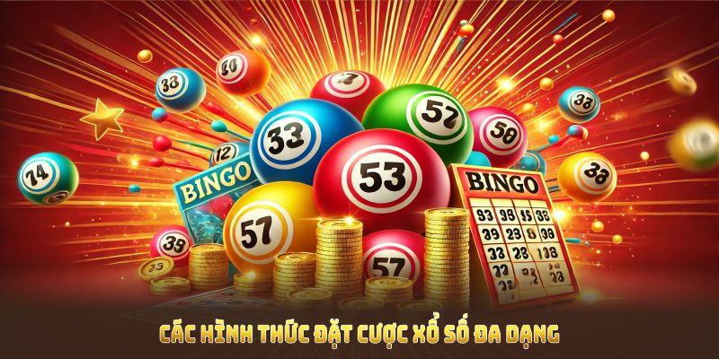 Nhiều hình thức đặt cược xổ số online hấp dẫn